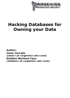 Hacking Website Database and owning systems.pdf